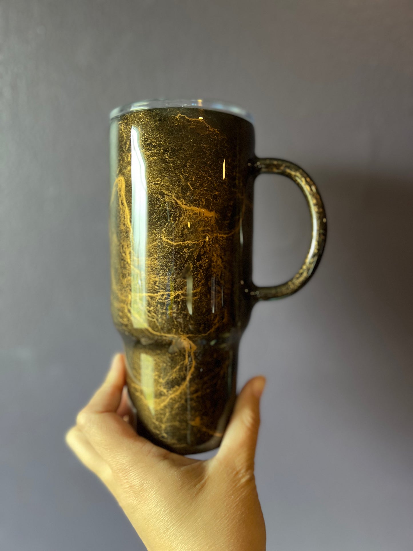 24oz Handle Fatherhood Tumbler