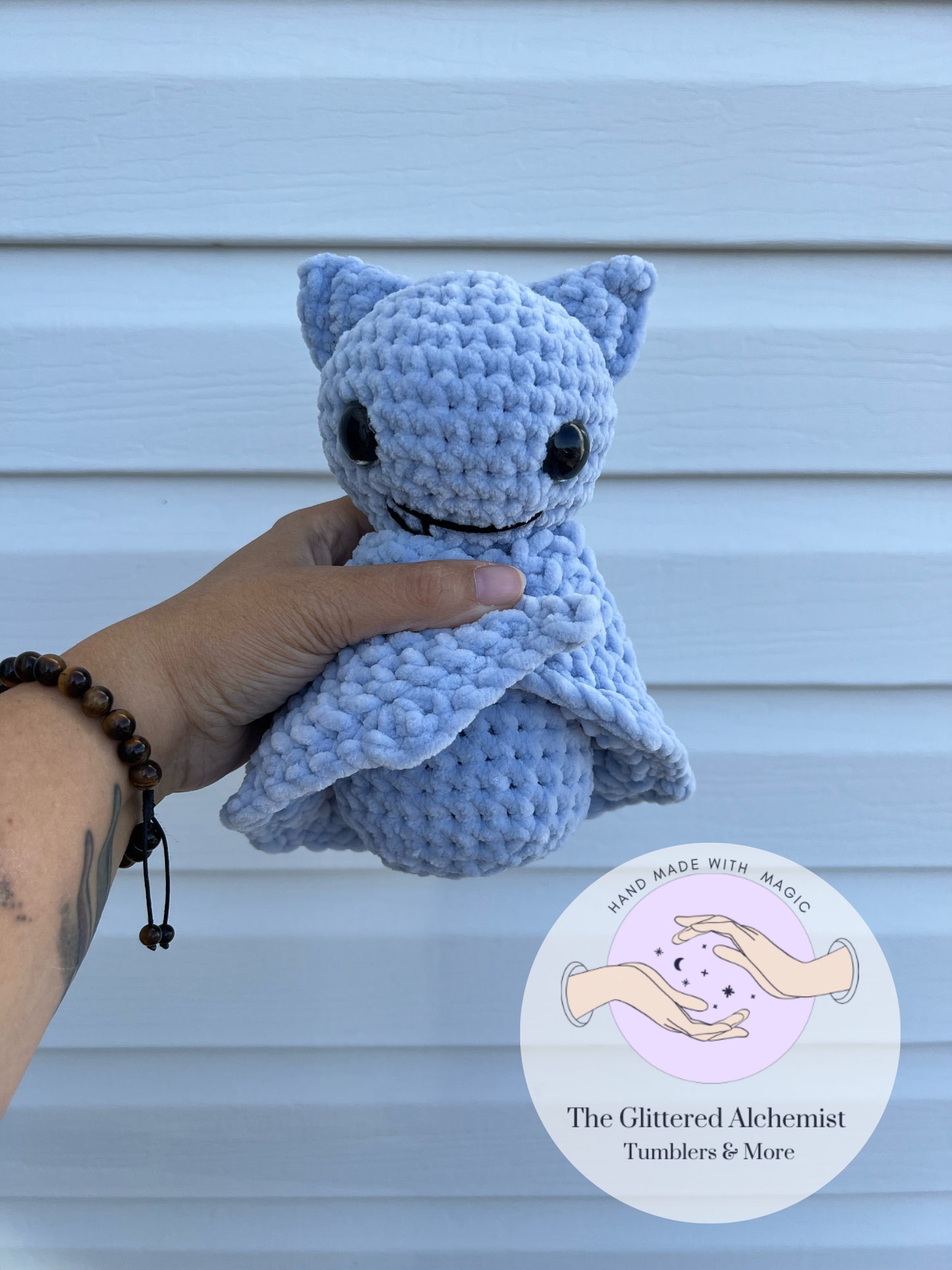 Spooky Crochet Bat