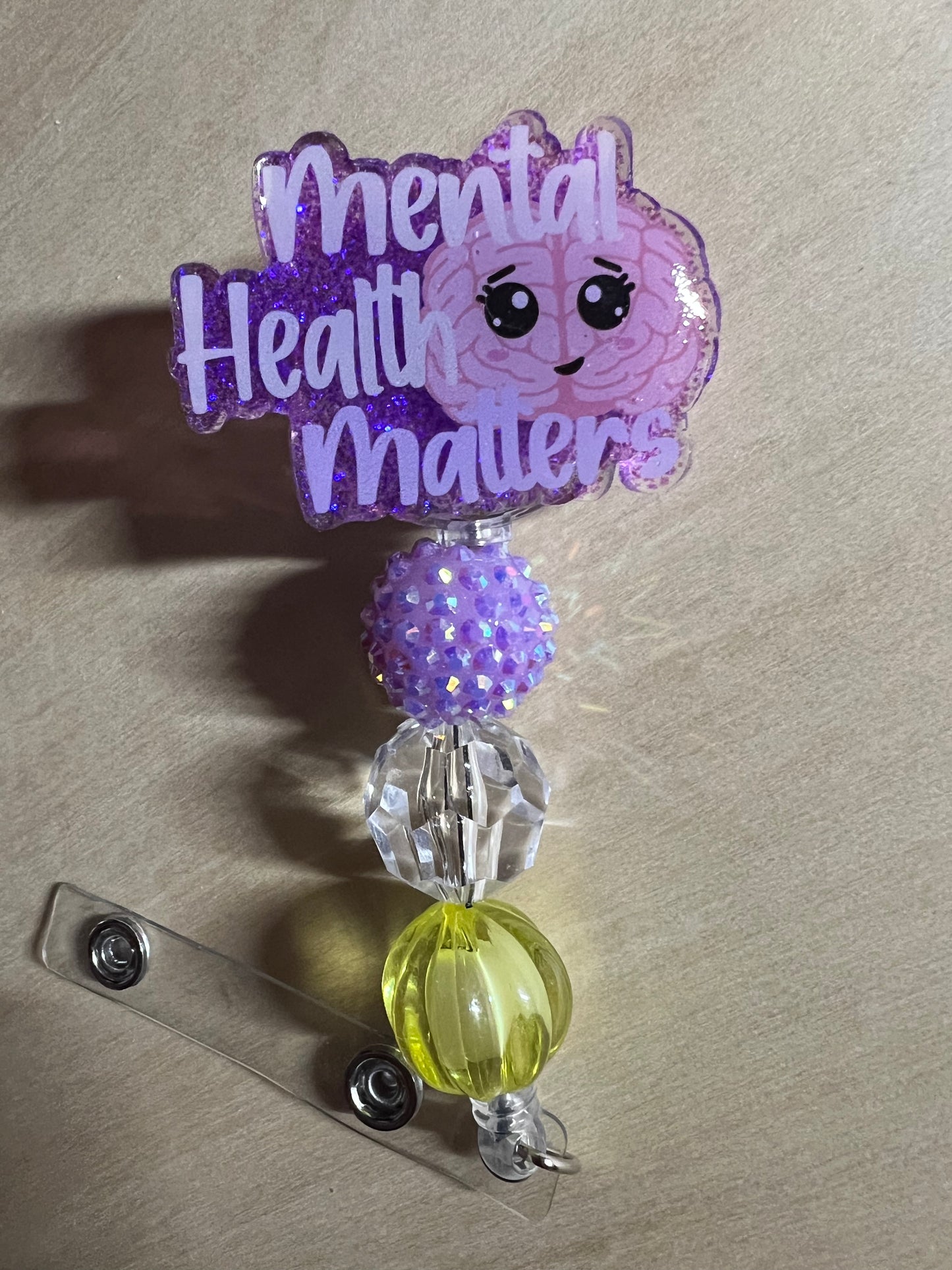 Mental Health Awareness (Purple) Badge Reel