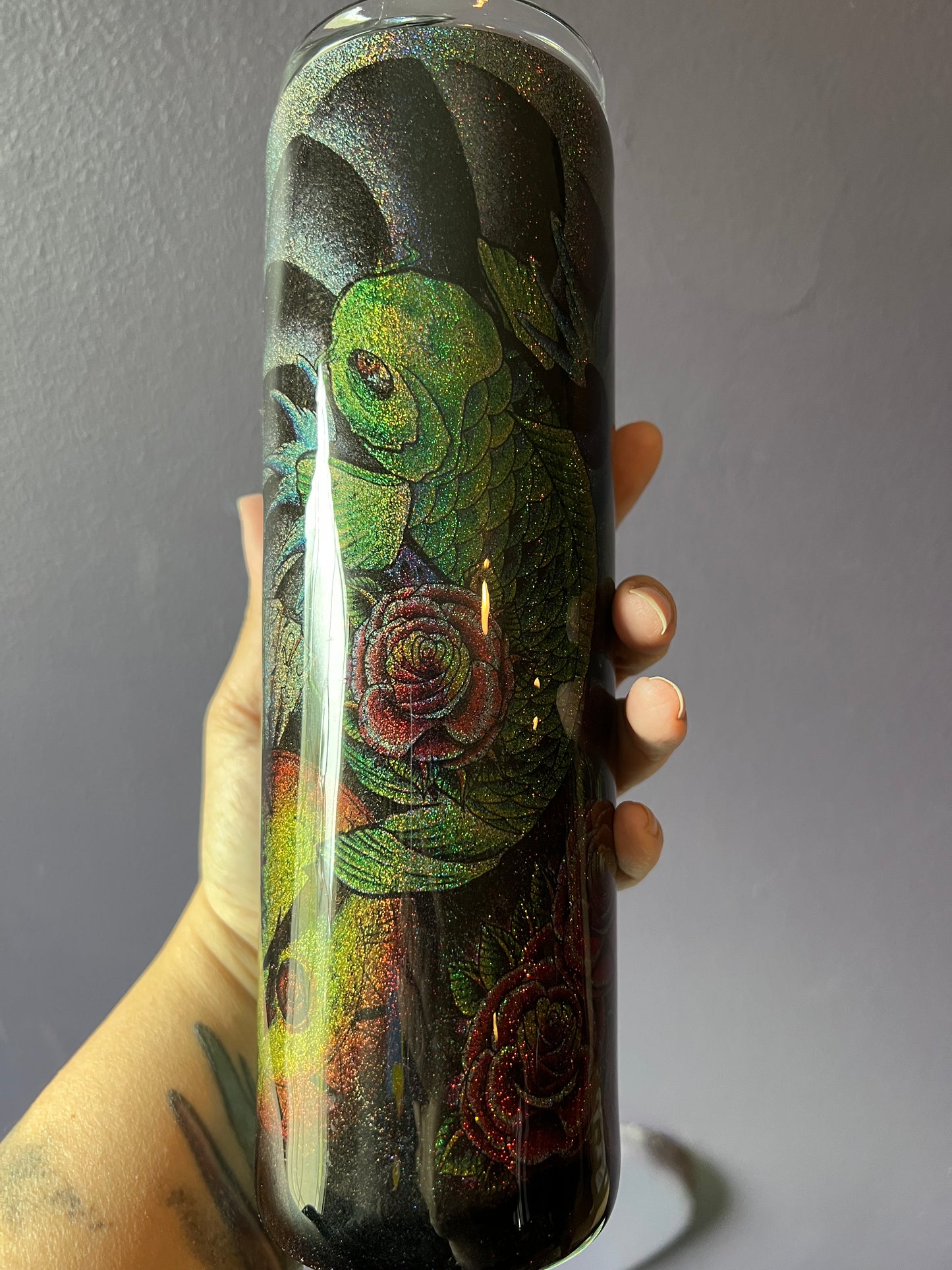 30oz Skinny Koi Tattoo Tumbler