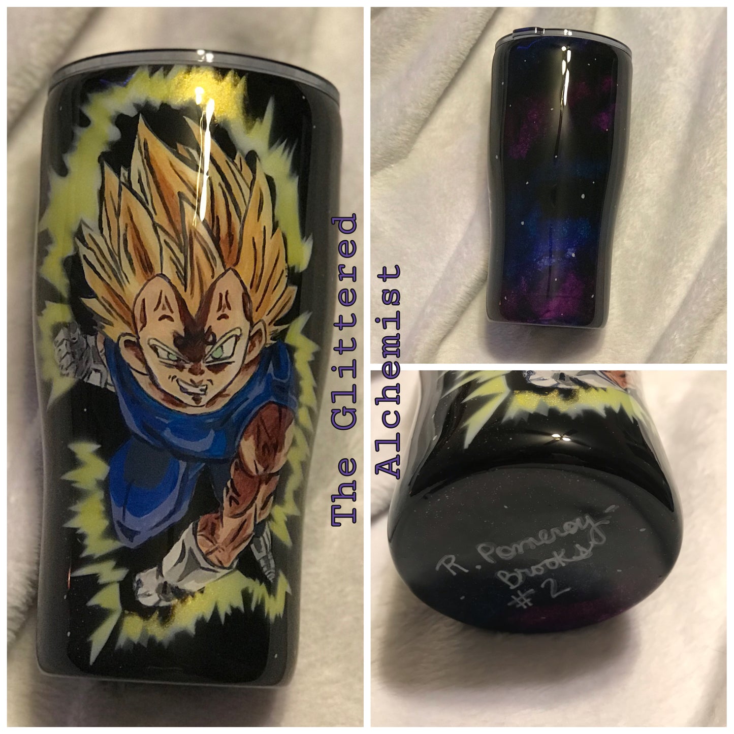 Custom Hand Painted Anime Tumbler