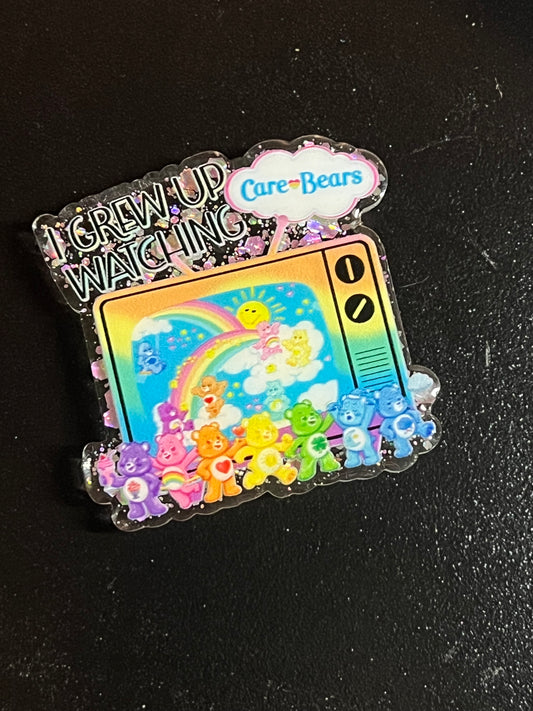 *INTERCHANGEABLE* Badge Reel Topper ONLY~ Grew up watching C.B.