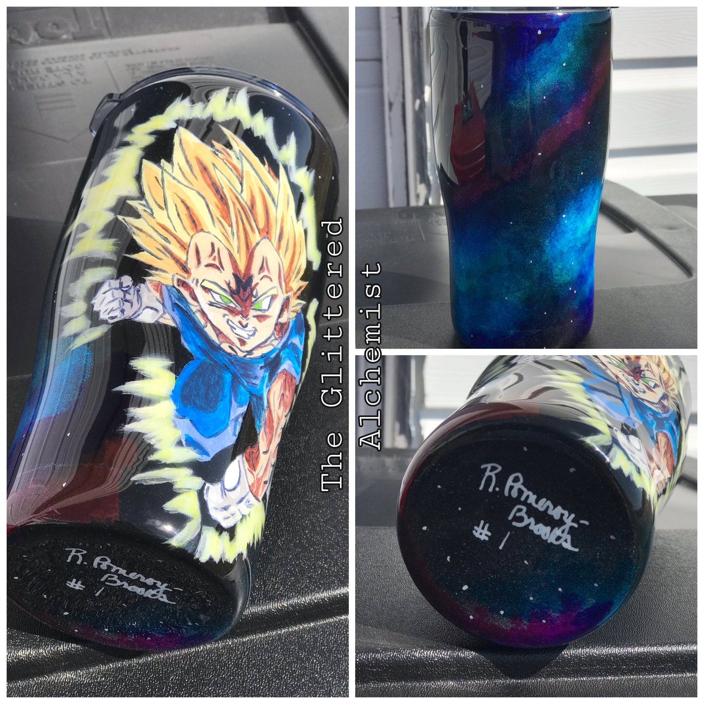 Custom Hand Painted Anime Tumbler