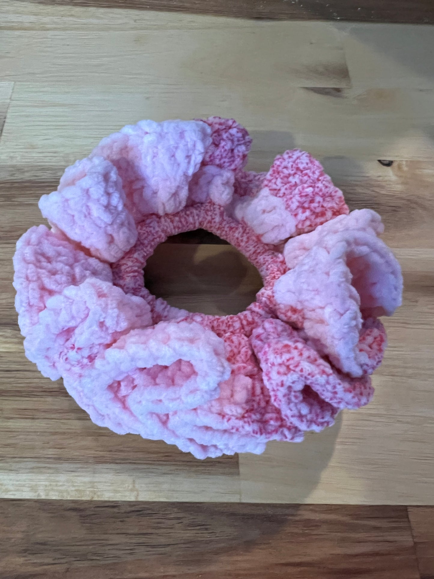 Crochet Hair Scrunchie