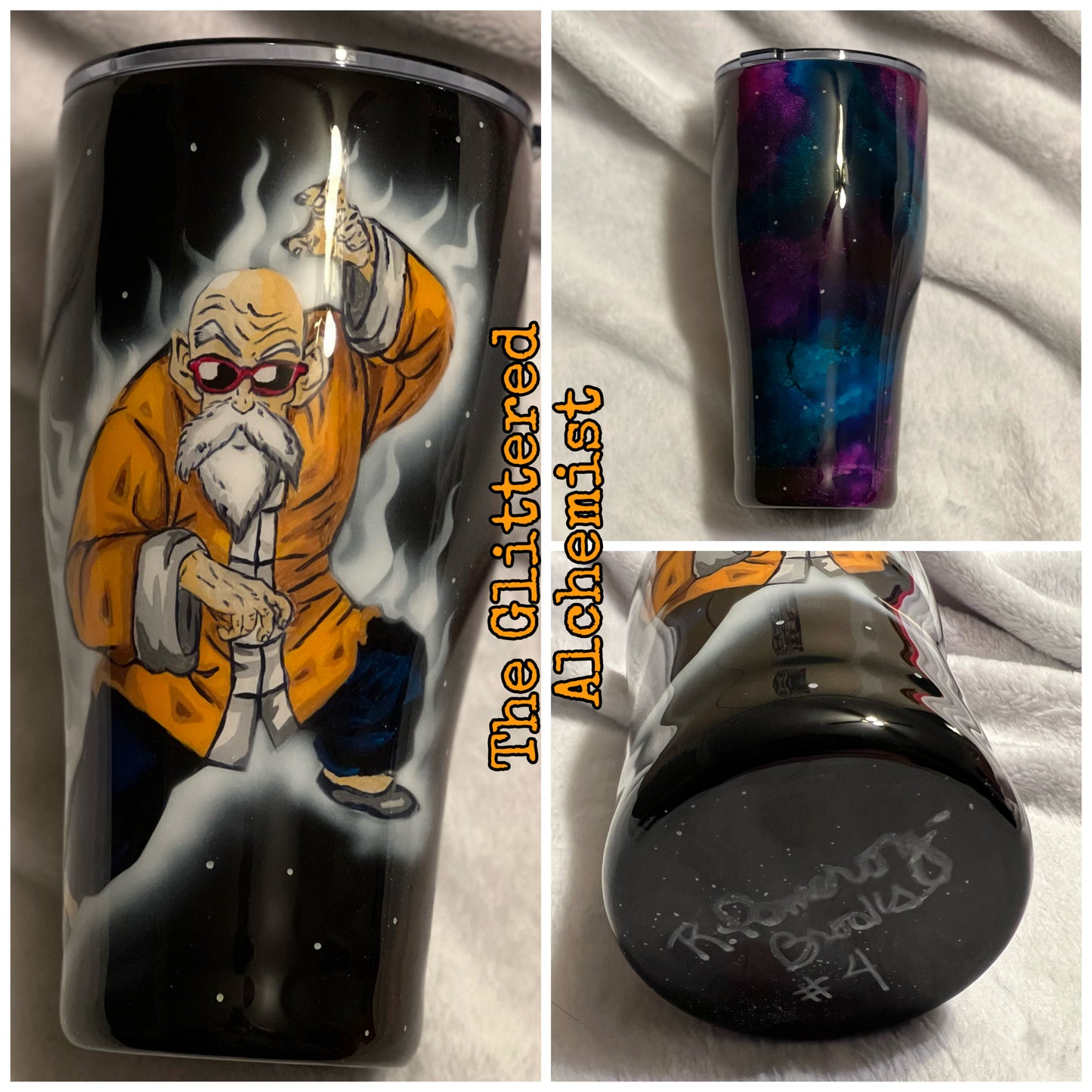 Custom Hand Painted Anime Tumbler