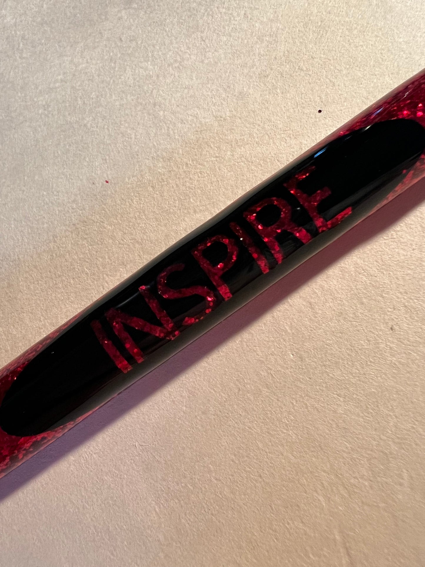 Red Inspire "Crayon" Gel Pen