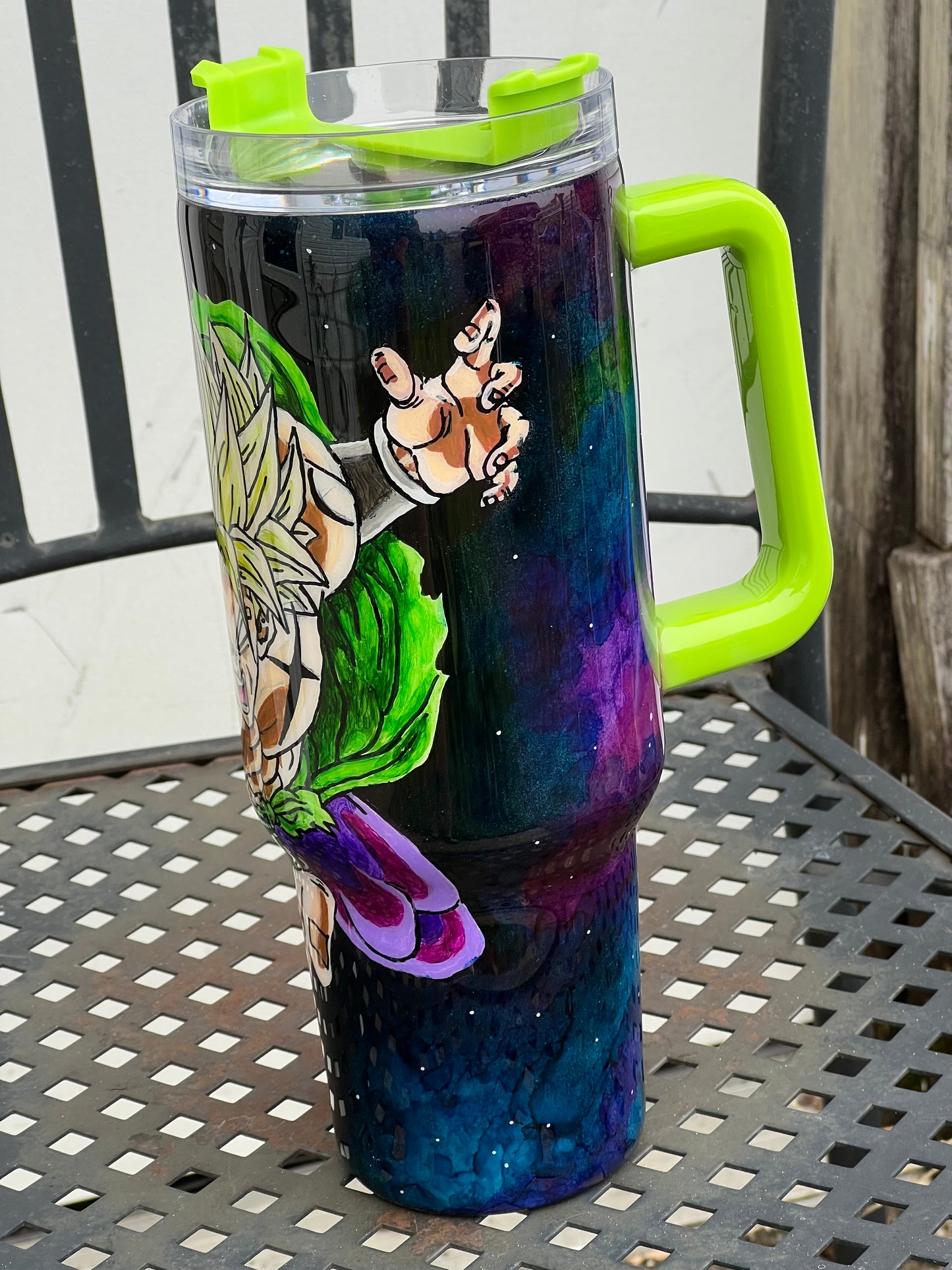 40oz Big Betty Hand Painted Anime Tumbler
