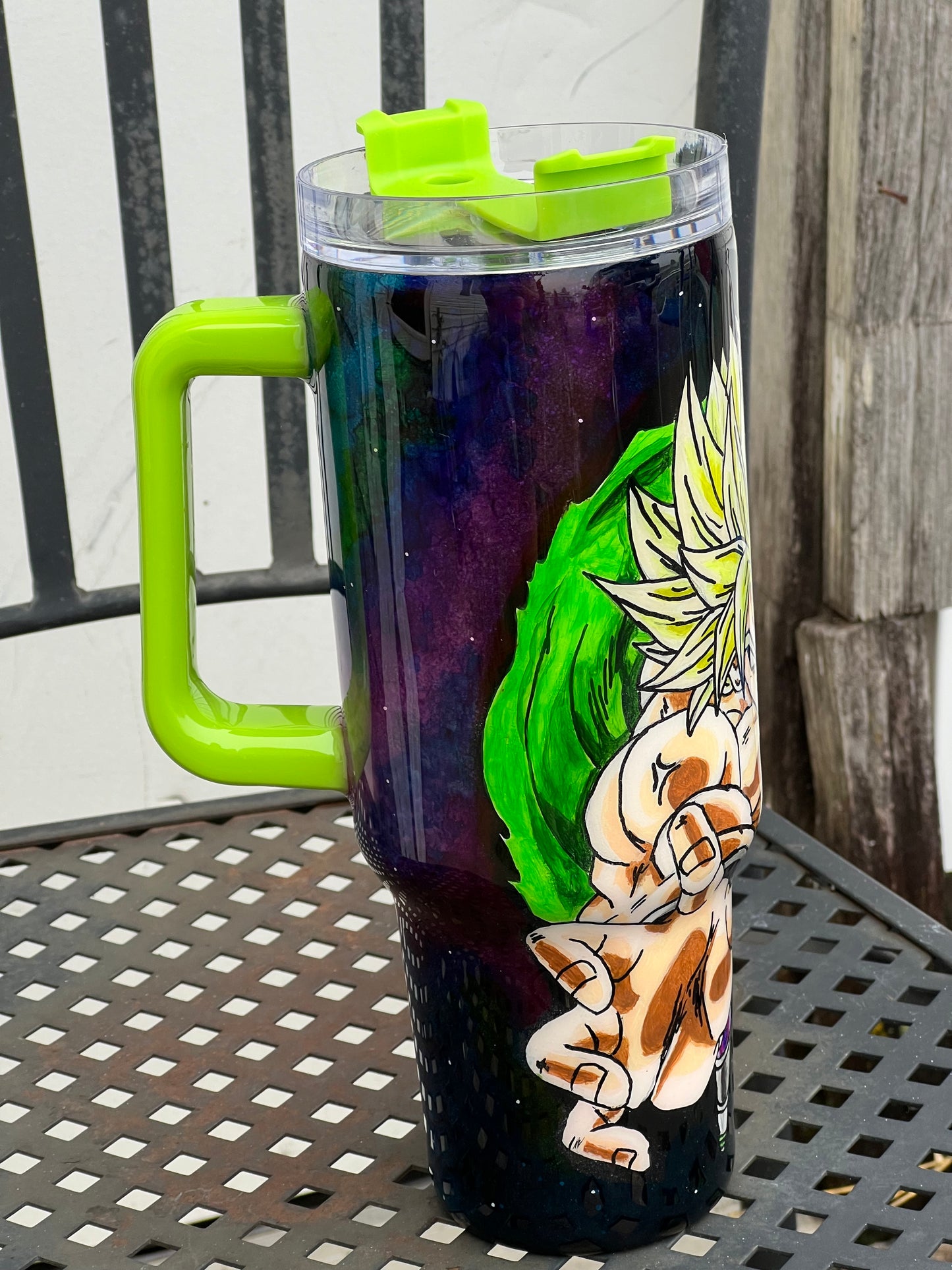 40oz Big Betty Hand Painted Anime Tumbler