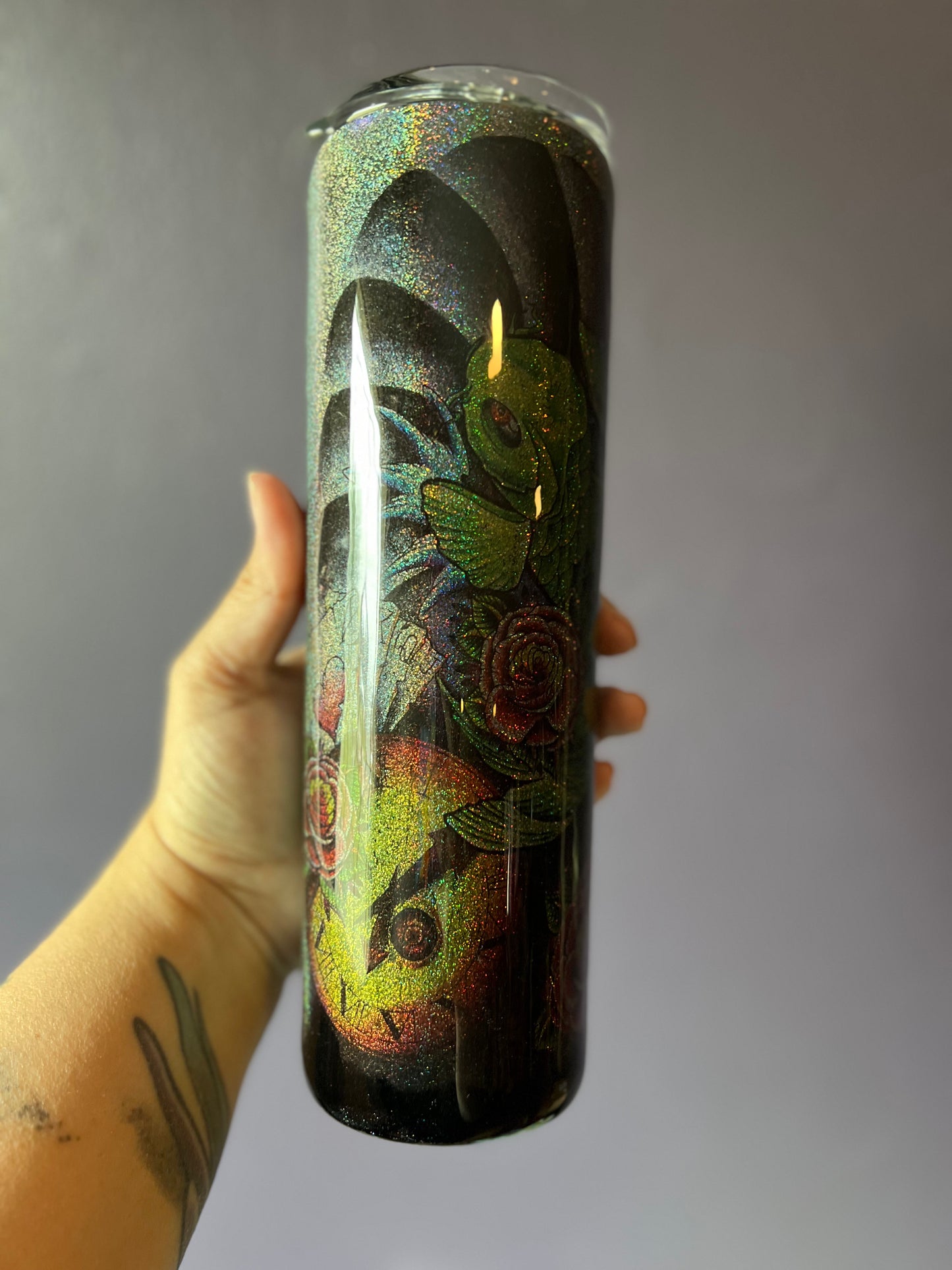 30oz Skinny Koi Tattoo Tumbler