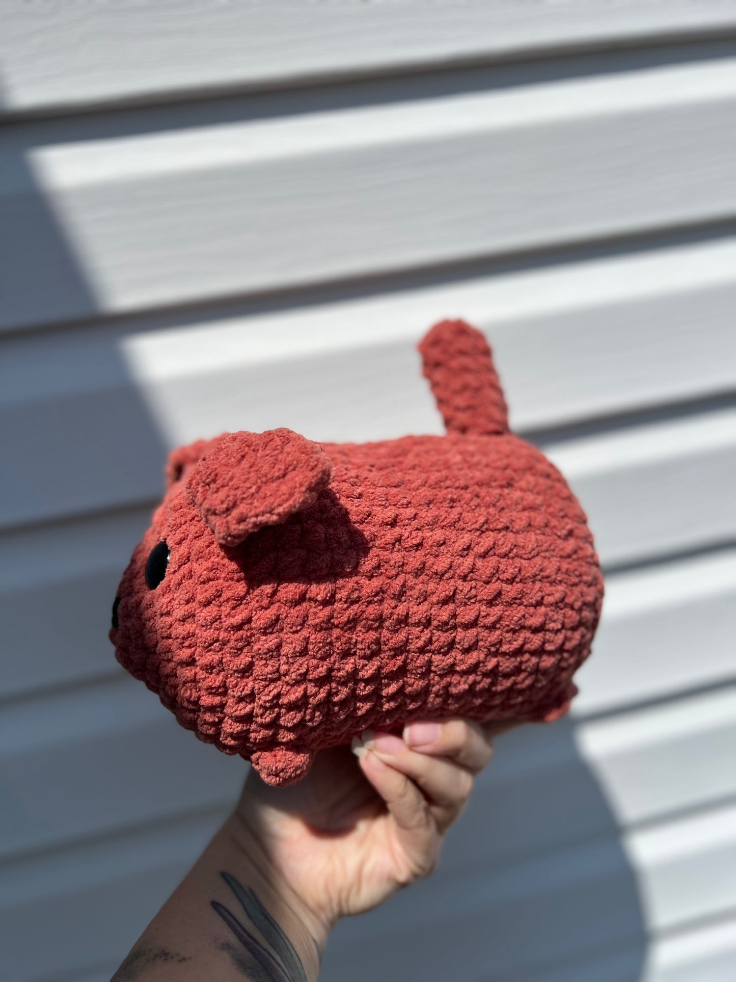 Crochet Dachshund Dog Loaf