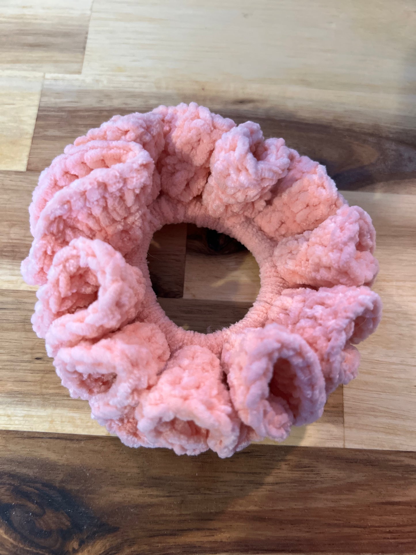 Crochet Hair Scrunchie