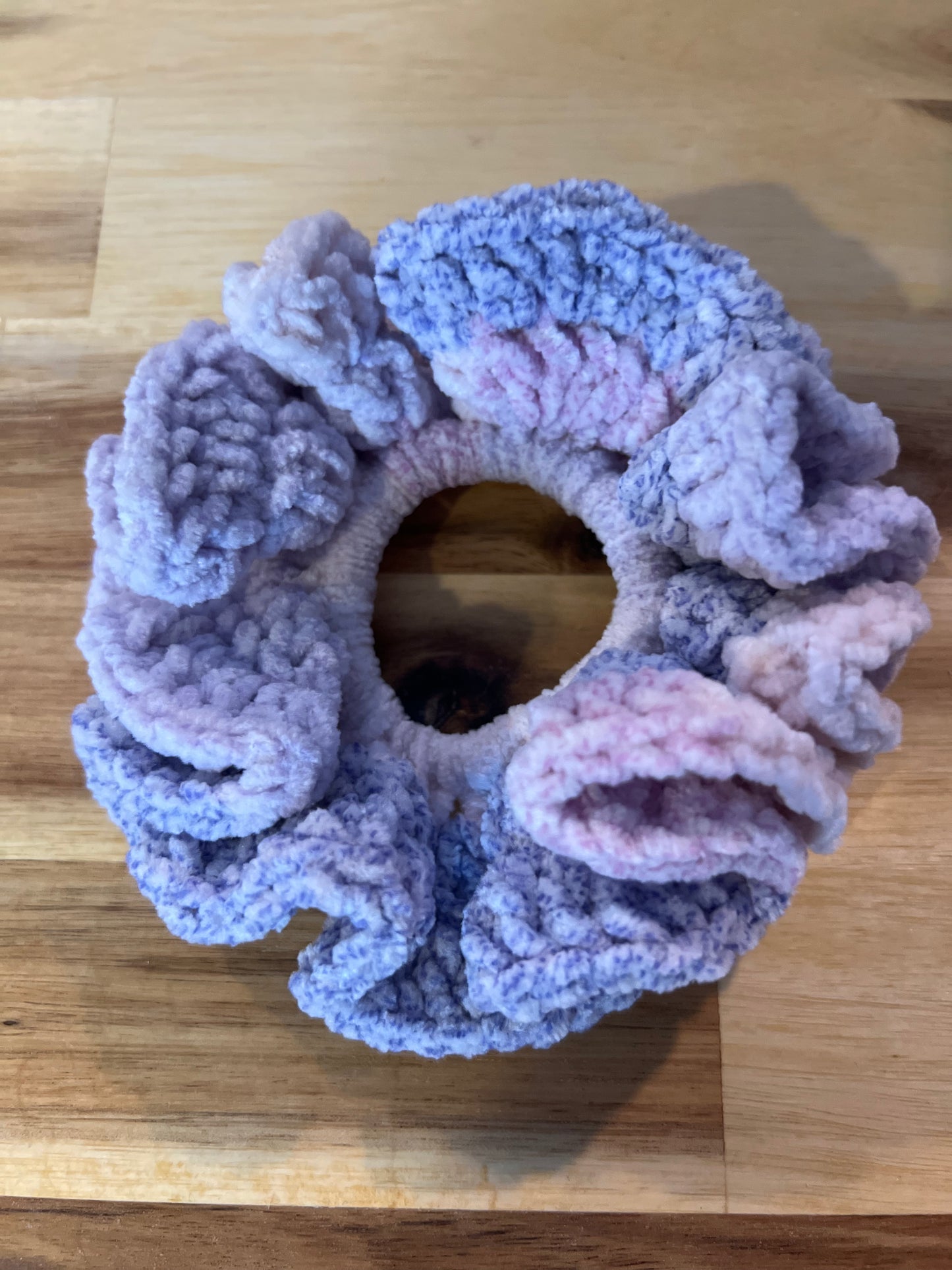 Crochet Hair Scrunchie