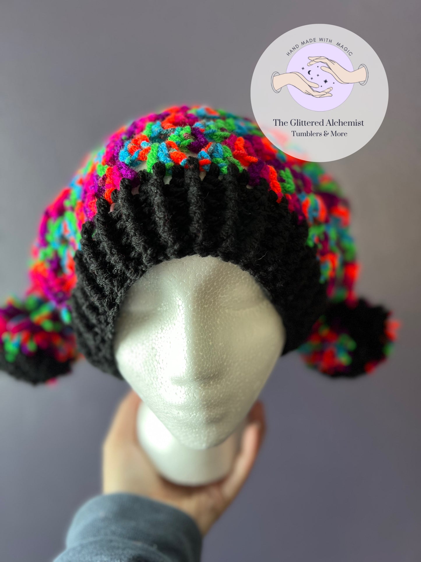 Crochet Jester Hat