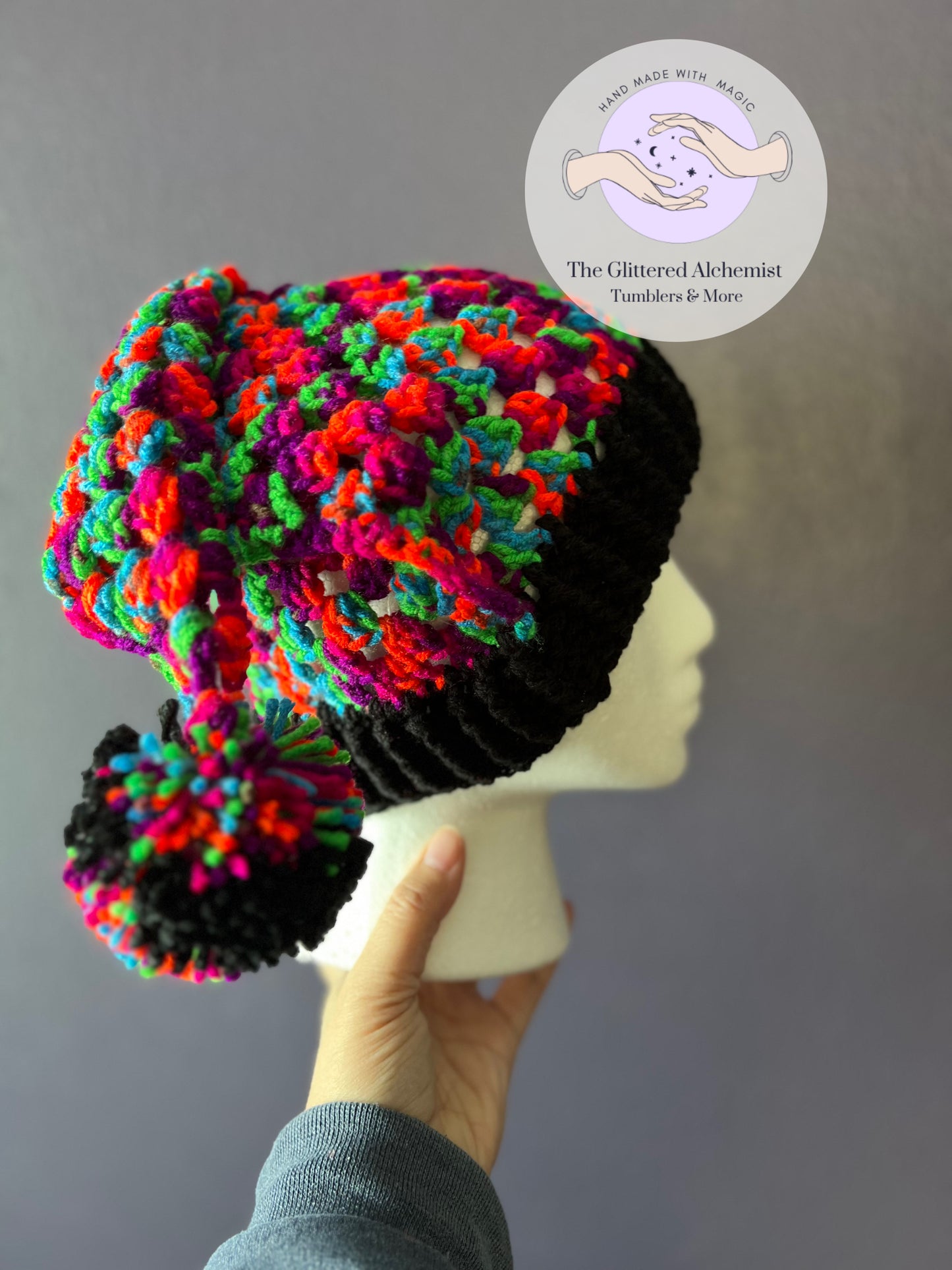 Crochet Jester Hat