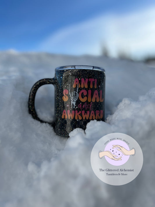 Antisocial and Awkward 12oz Mug
