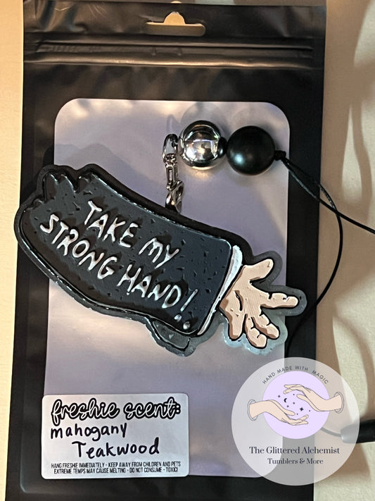 Take My Strong Hand! Car Freshie