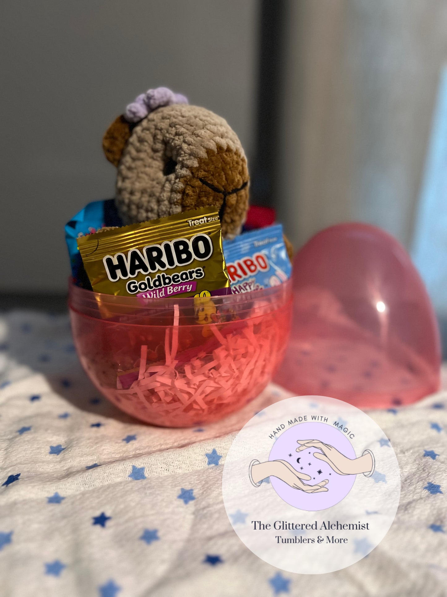 Spring Crochet Flower Capybara