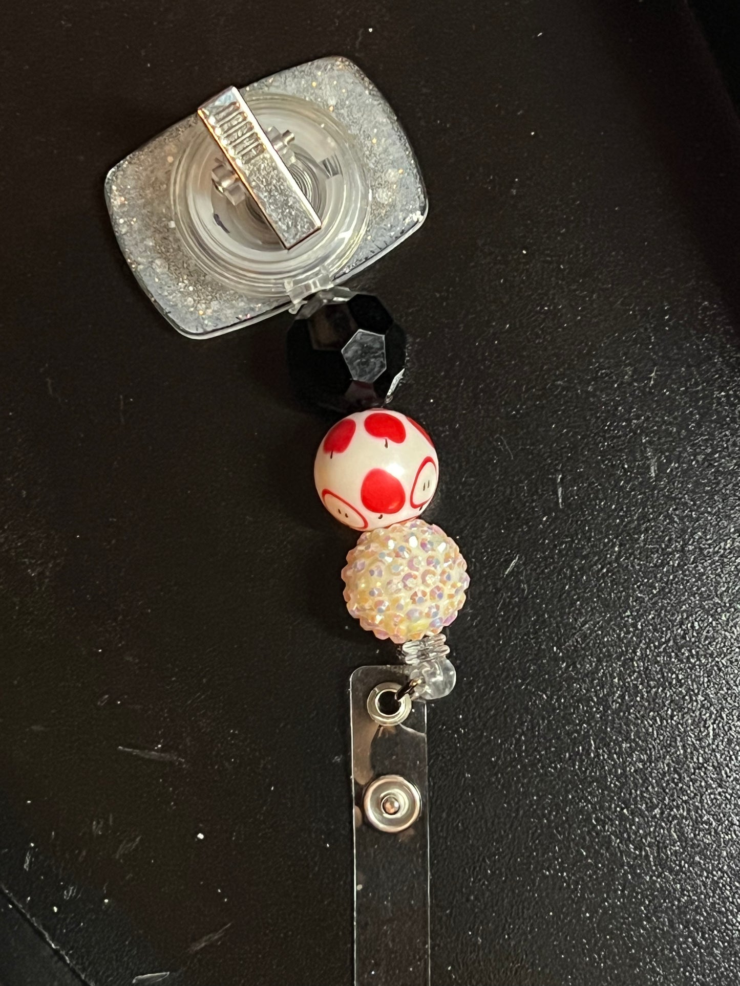 *Permanent* Composition Notebook Badge Reel