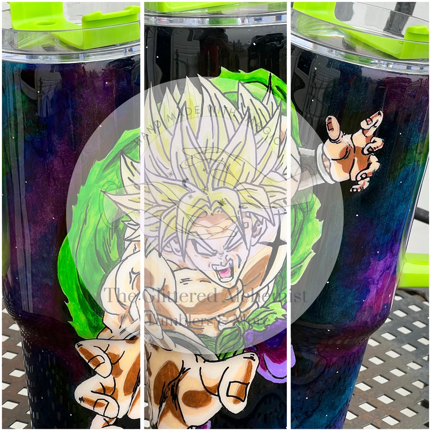 40oz Big Betty Hand Painted Anime Tumbler