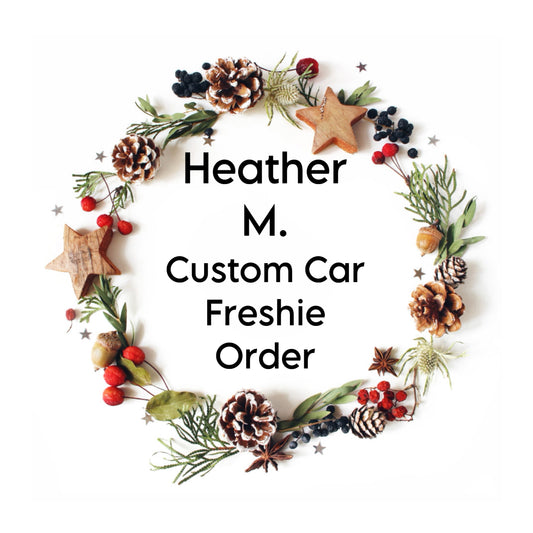 Heather M. Custom Car Freshie